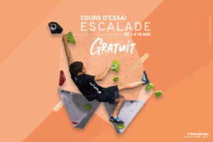 Cours d'essai escalade enfant à Limoges